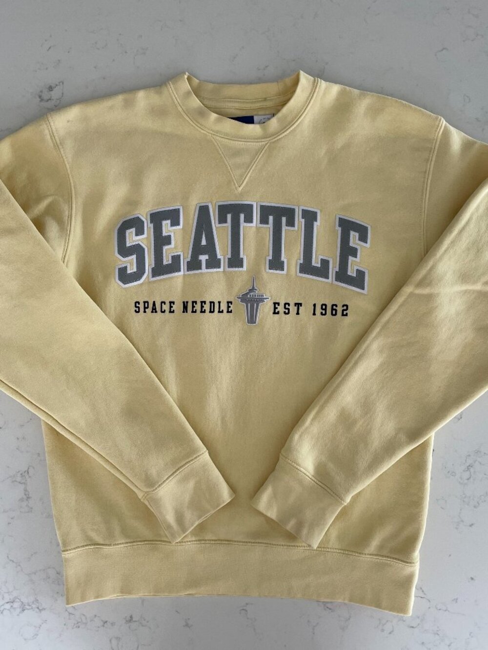 Gear For Sports Big Cotton Better Than Basic LS Seattle Sweatshirt Yellow XS